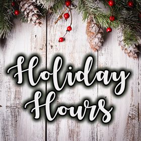 Holiday Office Hours