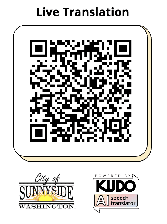 Sunnyside City Council - KUDO AI QR CODE