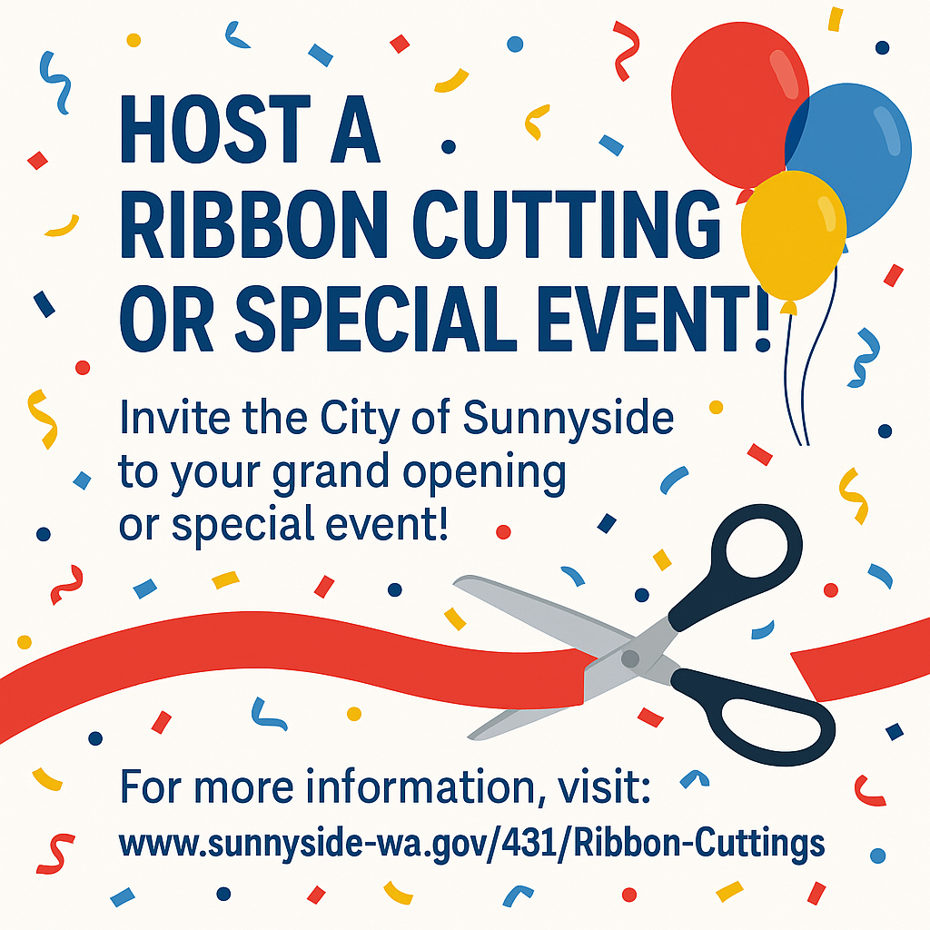 Host a ribbon cutting event