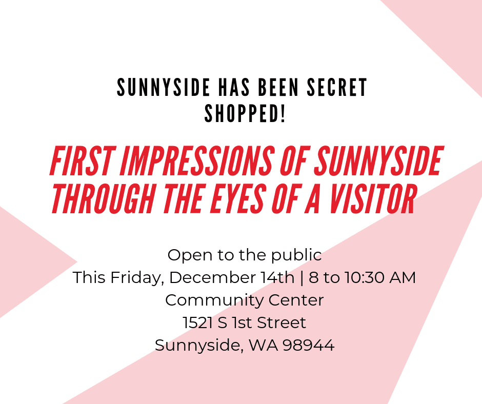 Roger Brooks Presentation Flyer_Friday, December 14, 2018 at 8 AM at the Sunnyside Community Center