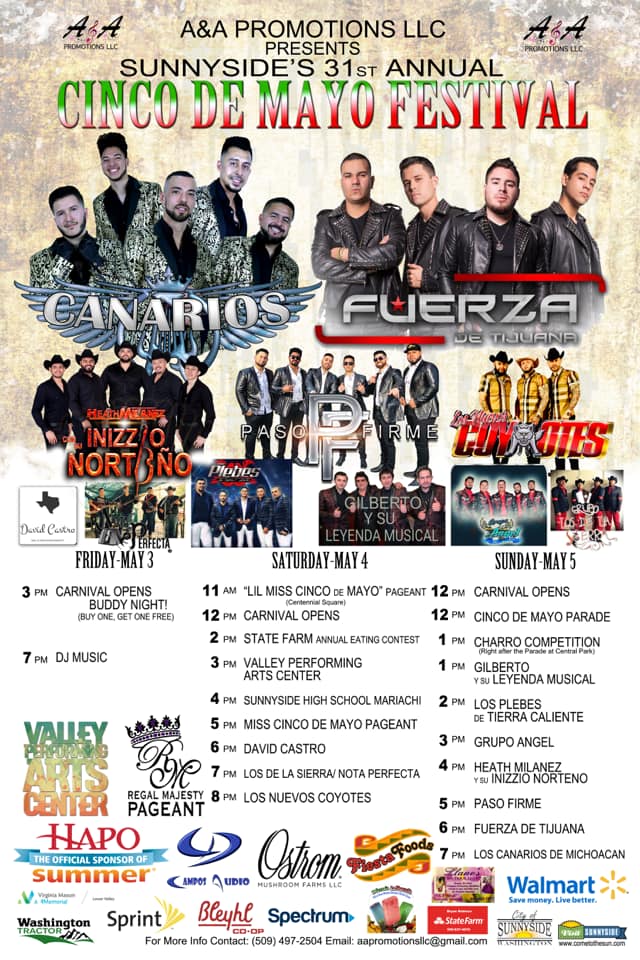 2019 CINCO DE MAYO EVENT FLYER