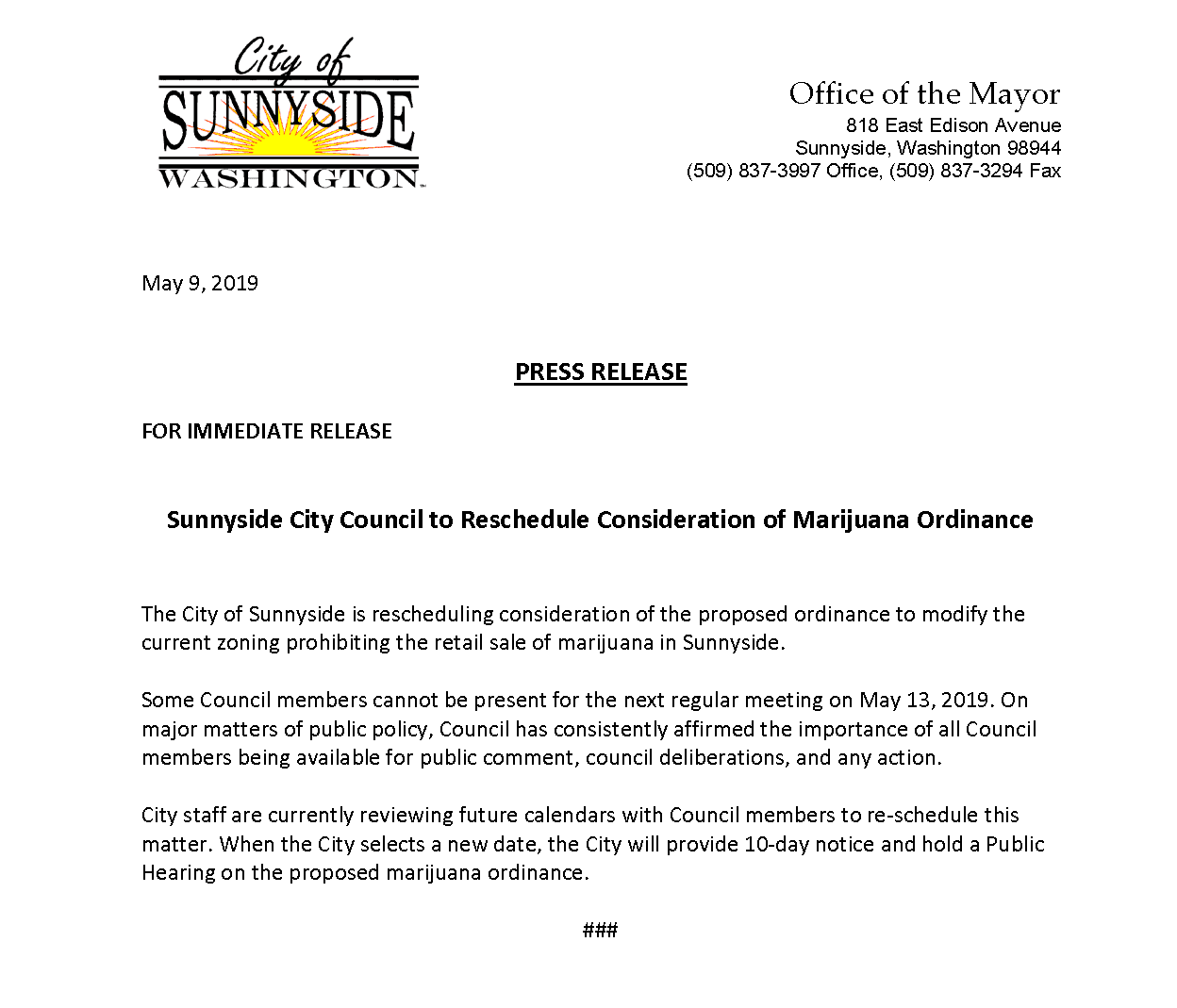 05.09.19_PRESS RELEASE